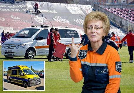 Căpușă cu girofar: O doctoriță angajată la Ambulanța Bihor câștigă aproape un milion de lei pe an cu propria firmă de ambulanţă (FOTO)