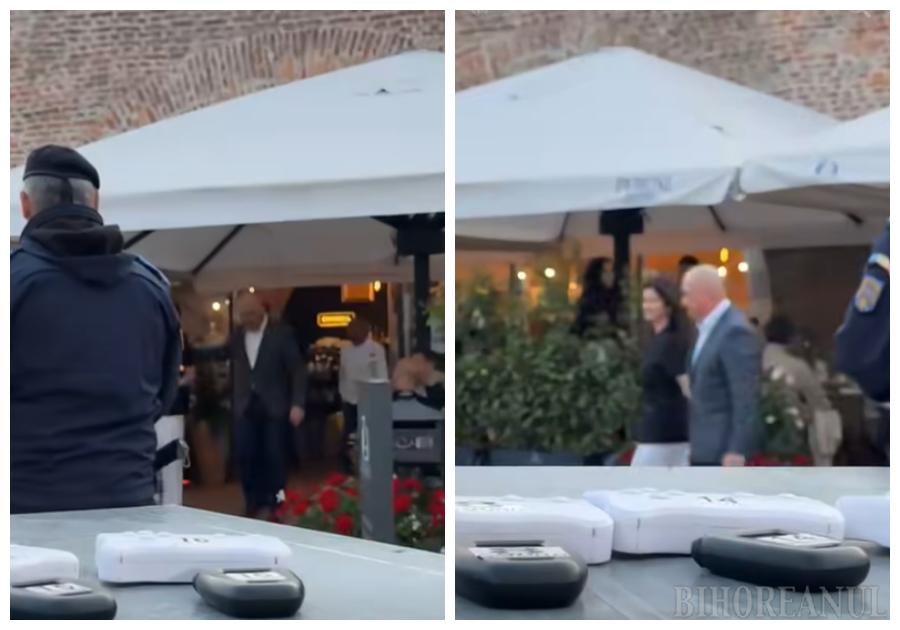 Ilie Bolojan, aplaudat in Cetatea Oradea, cand a ieșit dintr-un...