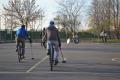 Polo la pedală: Orădeanul Andras Bokor i-a învăţat pe români cum se joacă polo pe bicicletă (FOTO)