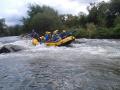 Zece sportivi polonezi au avut o experienţă unică la Şuncuiuş: Deşi au dizabilităţi locomotorii, au făcut rafting pe Criş (FOTO)