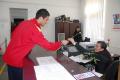 De 8 martie, fotbaliştii de la FC Bihor au împărţit garoafe