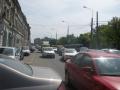 O şoferiţă neatentă a blocat tot centrul Oradiei la oră de vârf (FOTO)