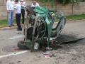 Accident cumplit în Oradea: cu 160 km/oră, un Mercedes a spulberat un Tico. O tânără a murit, iar altele două se zbat între viaţă şi moarte