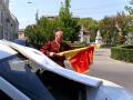 Faur Isaia, îmbrăcat în Vlad Ţepeş la Oradea: inundaţiile din Moldova au fost provocate de Uniunea Europeană (FOTO)
