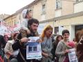 500 de orădeni au mărşăluit împotriva exploatărilor de la Roşia Montană: "Trezeşte-te, române, din somnul cel de aur!" (FOTO)