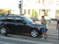 Accident teribil în Centrul Civic: Un Opel a spulberat doi pietoni! (FOTO / VIDEO)
