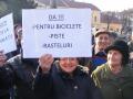 Mitingul lui Vuşcan s-a lăsat cu înjurături de mamă şi ameninţări cu moartea pentru Bolojan (FOTO)