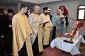 Cadou de Crăciun: Un sobor de preoţi au sfinţit biserica Jandarmeriei Bihor (FOTO)