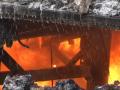 Blocaj în zona Vămii Borş: Un incendiu a făcut scrum două TIR-uri şi o remorcă