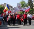 Sute de oameni au protestat împotriva guvernului Boc, "de bolşevici", care a tăiat Bihorul de pe lista finanţărilor