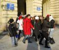 Elevii de la Alexandru Roman au protestat pentru că nu vor comasare (FOTO)