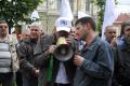 Sindicaliştii bihoreni îi vor pe Băsescu şi Boc la puşcărie (FOTO)