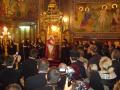 După slujba de Te Deum, Patriarhul a luat-o pe interzis