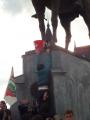 Solidari cu Roşia Montană, orădenii au protestat cu o tobă şi o găleată (FOTO/VIDEO)