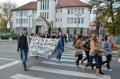 Protest vehement: Aproximativ 200 de studenţi au ieşit în marş pe străzile oraşului, alături de profesori! (FOTO/VIDEO)