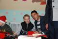 De Moş Nicolae, FC Bihor a dus cadouri orfanilor din Sâniob (FOTO)