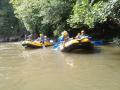 Zece sportivi polonezi au avut o experienţă unică la Şuncuiuş: Deşi au dizabilităţi locomotorii, au făcut rafting pe Criş (FOTO)