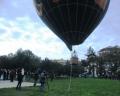 Orădenii s-au ridicat în Parcul 1 Decembrie cu balonul