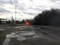 Blocaj în zona Vămii Borş: Un incendiu a făcut scrum două TIR-uri şi o remorcă
