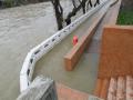 Promenada, din nou inundată: Crişul şi-a mărit debitul de 10 ori! (FOTO)