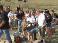 Motociclişti din Ungaria şi România şi-au comemorat un tovarăş decedat, prin cascadorii şi demonstraţii pe două roţi