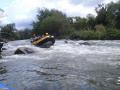 Zece sportivi polonezi au avut o experienţă unică la Şuncuiuş: Deşi au dizabilităţi locomotorii, au făcut rafting pe Criş (FOTO)