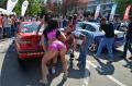Arde, uite cum arde: BMW Fest a început cu maşini turate şi femei ude, în Băile Felix (FOTO / VIDEO)