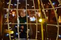 Feerie sub ploaie: Primăria a pornit iluminatul de sărbători, cu becuri led în valoare de jumătate de milion de euro (FOTO / VIDEO)
