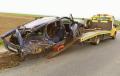 Accident grav lângă Roşiori: O maşină s-a dat peste cap şi a fost proiectată în afara carosabilului