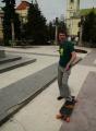 Slalom pentru natură: Skaterul Harris Wallmen vrea să-i pună pe orădeni pe roţi (FOTO)