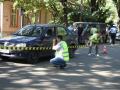 Un copil de 7 ani, lovit de maşina Poliţiei lângă Parcul Petofi (FOTO)