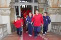 De 8 martie, fotbaliştii de la FC Bihor au împărţit garoafe