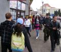 Tinerii PSD-işti au sărbătorit "la mişto" ieşirea din criză
