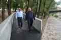 Promenada dintre podul Dacia şi Podul Intelectualilor a fost inaugurată (FOTO)