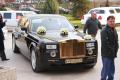 Mireasă la Oradea, Monica Columbeanu s-a plimbat cu un Rolls Royce placat cu aur!