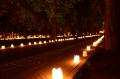 În ciuda frigului, sute de orădeni au ieşit să serbeze lucrurile simple, la lumina lumânărilor (FOTO)