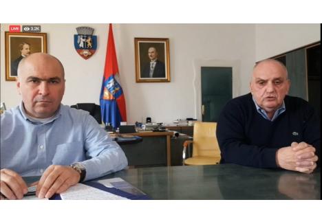Primarul Ilie Bolojan a făcut declaraţii pe Facebook, alături de dr. Gheorghe Carp