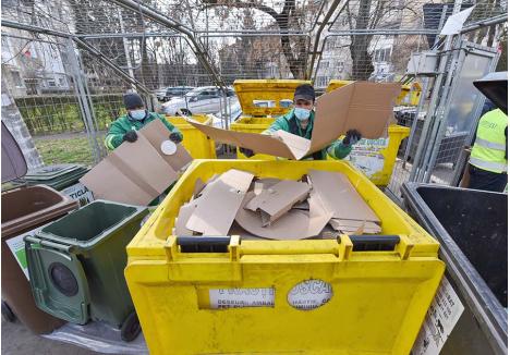 SEPARAT. Orădenii pot fi amendaţi dacă nu colectează deşeurile separat. Regulamentul local de salubritate prevede că gunoaiele trebuie sortate în trei fracţii: reciclabile, biodeşeuri şi resturi reziduale