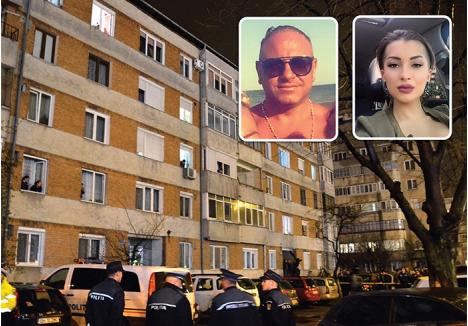 SÂNGE ȘI LACRIMI. Adrian Hladii (stânga) a murit la câteva ore de la înmormântarea victimei sale, Delia Duca (dreapta). Reperat în apartamentul mamei sale, individul a sărit pe fereastră, pierzându-şi viaţa imediat după impactul cu solul. Proaspăt întoarsă din Italia, soţia sa îl plângea, de faţă cu poliţiştii, fără să ştie că oamenii legii s-au folosit de ea pentru a-l găsi...