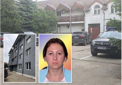 ŞEFIE CU BENEFICII. Şefa Parchetului de pe lângă Judecătoria Beiuş, Alina Adriana Bodin (medalion), locuieşte cu familia într-un apartament din clădirea cochetă aflată în curtea instituţiei pe care o conduce, beneficiind "moca" de pază permanentă şi parcare gratuită pentru bolizii familiei (foto fundal). În acest timp, propriul apartament al familiei, situat la nici 100 de metri de sediul Parchetului, într-un bloc nou (foto stânga), este "în conservare"...