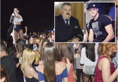 BĂIATU’ LU’ TATA. Feciorul adjunctului şefului Poliţiei Bihor, Eugen Boc jr., a stricat petrecerea a 2.000 de tineri care au participat la Rivo Summer Party, organizată la Hanul Pescarilor. Ameţit de băutură, beizadeaua a vrut să se "uşureze" în toaleta fetelor, iar când oamenii de ordine au vrut să-l evacueze, şi-a sunat tăticul ca "să-i aresteze pe toţi şi să închidă discoteca". O parte din dorinţă i-a fost îndeplinită: cei peste 100 de poliţişti trimişi în ajutor au spart pe loc cheful…