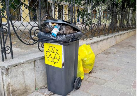ORI, ORI. Clienții RER Vest pot opta pentru felul în care să arunce deșeurile reciclabile: în saci galbeni sau în pubele cu microcip