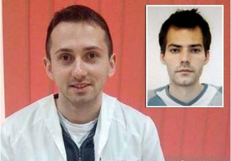 PRIETENI. Radu Cătălin Bogdan (stânga) era un tânăr timid, liniștit, care a făcut voluntariat la Spitalul Municipal, iar în vară luase concursul de asistent medical debutant la farmacia Spitalului Județean. De o vreme, însă, lucra la un depozit de piese auto, renunțând la cariera medicală. La rândul său, Sorin Ioan Rogia (dreapta) tocmai și-a luat anul acesta licența la Facultatea de Inginerie Managerială și Tehnologică a Universității din Oradea, în Utilizarea roboților industriali în sisteme mecatronice de asamblare. Total opus prietenului său, Sorin e catalogat ca o fire dificilă, cu probleme de comportament