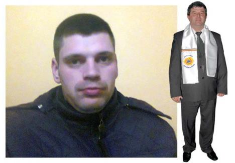 ULTIMUL SELFIE. După ce l-a omorât pe fostul lider al PRM-ului salontan Gheorghe Baciu (dreapta), Csomos Ferenc (stânga) n-a avut niciun fel de păreri de rău. Și-a petrecut seara discutând și făcându-și selfie-uri chiar cu telefonul victimei, două dintre poze postându-le pe Facebook