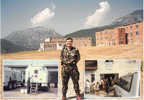 ÎN SLUJBA PĂCII. În 1996 şi apoi în 2000, Laurenţiu Chiană a acumulat „cele mai importante experienţe profesionale” în misiuni de menţinere a păcii în zone măcinate de violenţe, mai precis în Angola şi în Albania