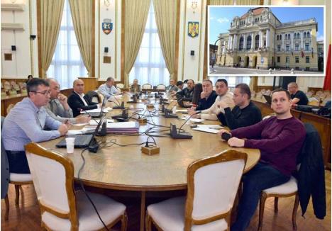 FĂRĂ PUBLIC. Dezbaterea fiscalităţii locale pe anul 2018, organizată pe 23 noiembrie sub conducerea primarului Ilie Bolojan, s-a desfăşurat cu doar 10 participanţi, majoritatea policitieni. "Toată lumea ştia că nu se majorează taxele. E normal că nu au venit orădenii la discuţii", spune consilierul UDMR Kis Gabor Ferenc