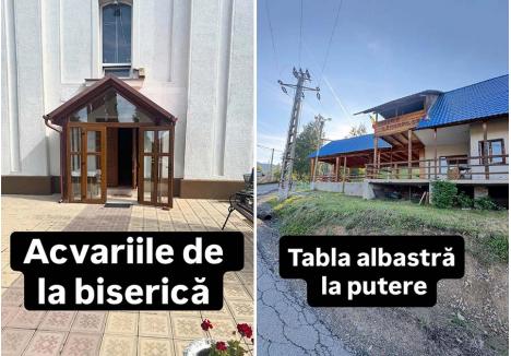 AȘA NU! O biserică din Sânnicolau Român cu un „acvariu” din termopan la intrare, o „pagodă” din Marghita, primăria din Huedin învelită în „scârț” sau o pensiune din Apuseni cu acoperiș din tablă albastră sunt tot atâtea exemple de kitsch pe care Călin Roșu le-a țintit în ultimii ani. „Arată oribil”, spune constructorul