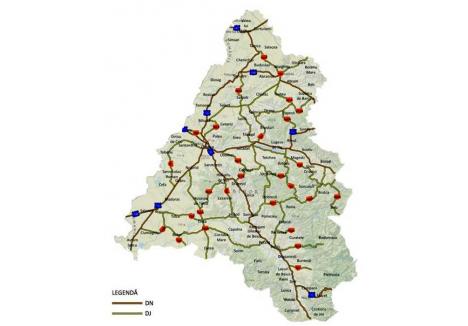 MULTE ŞI PROASTE. Deşi densitatea drumurilor din Bihor este de 39,4 km la 1.000 km pătraţi, peste media naţională de 35,1 km/1.000 kmp, starea lor îngreunează circulaţia persoanelor şi mărfurilor. Doar 25,6% din cei 990 km de drumuri judeţene şi 316 km de drumuri naţionale sunt modernizaţi