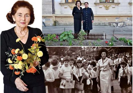 LECȚIE DE CIVISM. De zeci de ani, de când locuiește pe strada Nicolae Jiga, Doina Coltău îngrijește florile pe care tot ea le-a plantat în spațiul verde din fața casei. „Pe vremuri, toți vecinii se implicau, acum nu mai e așa”, constată nonagenara. Singura care o ajută este o altă pensionară, Floare Dumea, care la rându-i uită de durerile trupești când sapă în micuța grădină