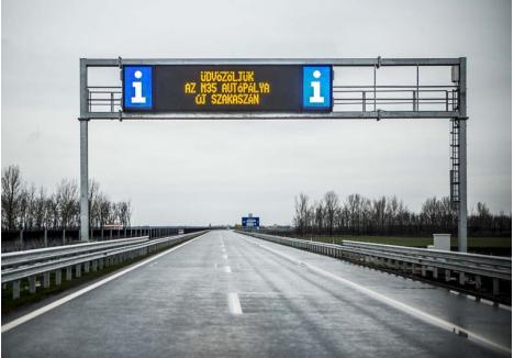 BORŞ – BUDAPESTA. După finalizare, în primul trimestru al anului 2020, autostrada M35 va permite şoferilor care ies din România prin Borş să circule întins până la Budapesta. Cei care ajung în România, însă, vor avea autostrăzi doar pe hârtie